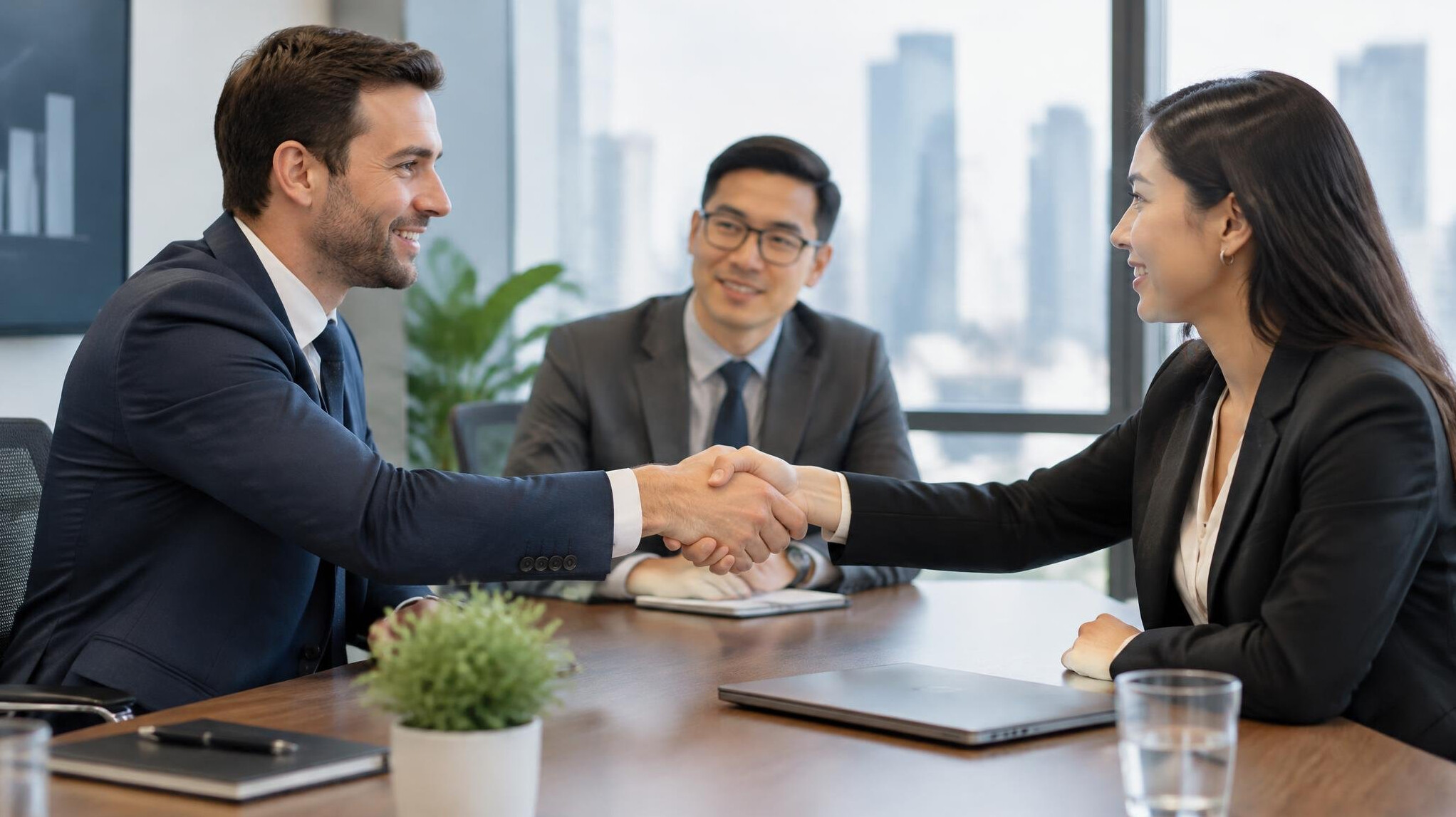 business meeting negotiation