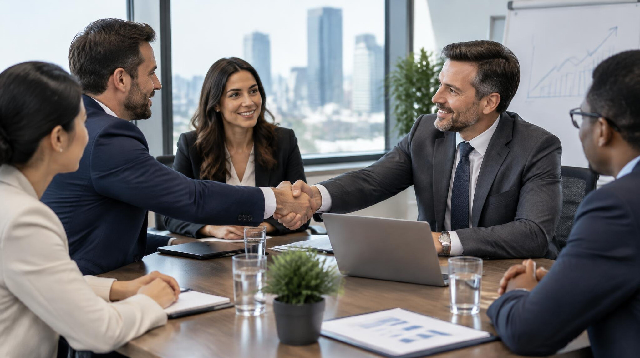business negotiation meeting